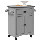 Kitchen Trolley BODO Grey 72x45x80 cm 4016877