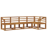 Outdoor Sofa Set 5 pcs Natural 3366407