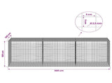 Gabion with 3.5 mm Wire and 5x5 cm Mesh 300x100x100 cm 3462432