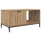 Coffee Table Artisan Oak 90 x 49 x 46 cm Engineered Wood 883453