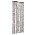 Insect Curtain Brown and Beige 90x200 cm Chenille 315130