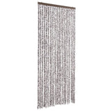 Insect Curtain Brown and Beige 90x200 cm Chenille 315130
