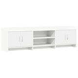 TV Cabinet 168 x 33 x 47 cm White Engineered Wood 8011179