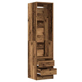 Wardrobe Old Wood 50x50x200 cm Engineered Wood 3318628