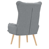 Armchair Light Grey 69 x 74 x 93 cm Fabric 42001865