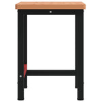 Workbench 100x60x83 cm Solid Wood Beech Rectangular 3309663