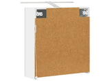 Bathroom Mirror Cabinet White 50 x 14.5 x 70 cm Engineered wood 889047
