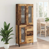 Highboard Old Wood 69.5 x 34 x 180 cm Engineered Wood 3415633