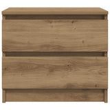 Bedside Cabinets 2 pcs Artisan Oak 50x40x43.5 cm Engineered Wood 856521