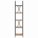 Bookshelf Artisan Oak 40 x 30 x 183 cm Engineered wood 879928