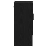 Wall-mounted Cabinet Black Oak 60 x 31 x 70 cm Engineered Wood 862941