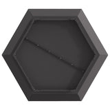 Fire Pit Black 75 x 75 x 28 cm Steel 858996