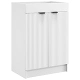 Bathroom Furniture Set White 56 x 37.5 x 81 cm Engineered Wood 3404144