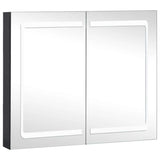 LED Bathroom Mirror Cabinet 80x12.2x68 cm 325545