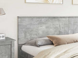 Headboard Concrete Grey 100 cm Engineered Wood 887608
