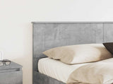Headboard Concrete Grey Engineered wood 888279