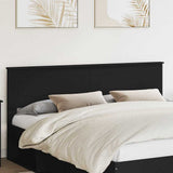 Headboard Black Oak Engineered wood 888254