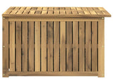 Garden Storage Box Solid Acacia Wood 70.5 x 68.5 x 53.5 cm 901826