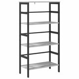 Bookshelf Grey Sonoma 60 x 29.5 x 115 cm Engineered Wood 883925