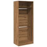 Wardrobe Artisian Oak 80x50x200 cm Engineered Wood 3307800