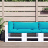 Pallet Cushions 3 pcs Turquoise Oxford Fabric 360965