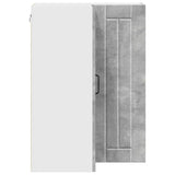 Wall Corner Cabinet LUCCA Concrete Grey 57 x 57 x 80 cm 885078