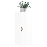 Wall Mounted Cabinet High Gloss White 34.5x34x90 cm 828830