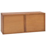 TV Cabinet 90x30x40 cm Solid Teak Wood 326118