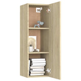 8 Piece TV Cabinet Set Sonoma Oak Engineered Wood 3078985
