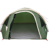 Dome Tent 4-Person 308 x 268 x 130 cm Waterproof Green Taffeta 42001008
