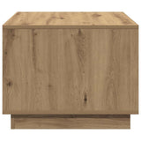 Coffee Table Artisan Oak 55x55x42 cm Engineered Wood 856803