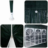 Party Tent Green 800 x 400 x 266 cm Polyethylene 42003444