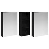 Bathroom Cabinet Set 3 pcs 130 x 14.5 x 70 cm Engineered wood 3403761