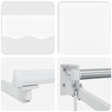 Manual Retractable Awning with LEDs White 3.5 x 2 m 3419222