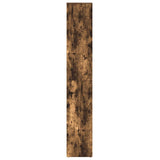 Bathroom Cabinet Smoked Oak 30x30x183.5 cm Engineered Wood 815519