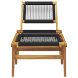 Garden Chair Natural wood Solid Teak Wood Standard Foldable 319155