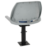 Boat Seat with Pedestal Height Adjustable 360&deg Rotatable 3294953