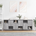 Sideboards 3 pcs Grey Sonoma Engineered Wood 3190147