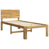 Single Bed Frame with Headboard ROSTOCK White 75 x 190 cm 903397
