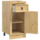 Cabinet SKI Honey Brown 40 x 46 x 81.5 cm Solid Pine Wood 42007561