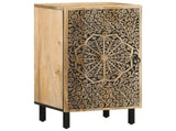 Side Cabinet 40x33x75 cm Solid Wood Mango 358236