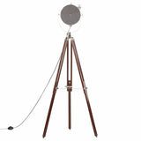 Tripod Floor Lamp Solid Mango Wood 180 cm 286203