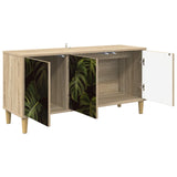 TV Cabinet ELBURG 102 x 33 x 50 cm Sonoma Engineered Wood 8007073