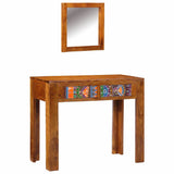 Dressing Table Brown 90 x 45 x 75 cm Solid Acacia Wood 4016522