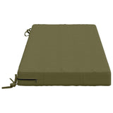 2-Piece Bench Cushions SOEST 2 pcs 100% Polyester Olive Green 950125