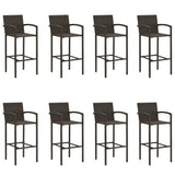 Garden Bar Set Brown 3068019