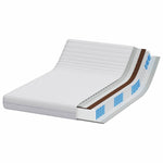 Mattress with Coconut Layer White 140 x 190 cm Pocket Spring 4106432