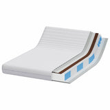 Mattress with Coconut Layer White 140 x 200 cm Pocket Spring 4106433