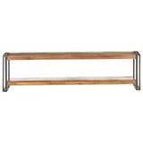 TV Cabinet Mixed colour finish Solid reclaimed wood, Iron 320793