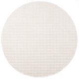 Area Rugs Round SIROLO Cream 200 CM Polyester 42022738